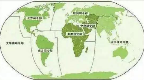 中国5大战区划分图